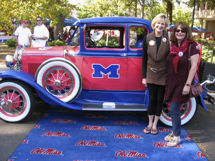 Tailgating at Ole Miss with Joanne photo by Kathy Miller