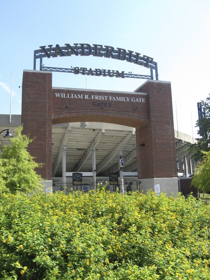 Vanderbilt Stadium in Nashville Tennessee photo by Kathy Miller