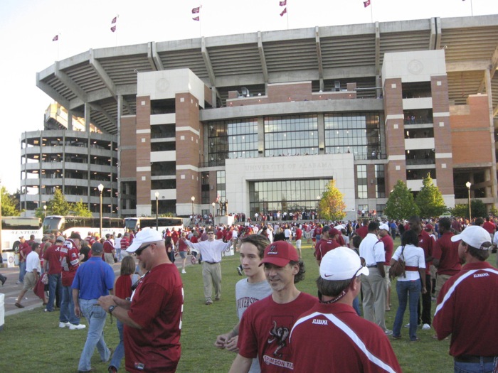 Bryant-Denny Stadium Alabama photo by Kathy Miler