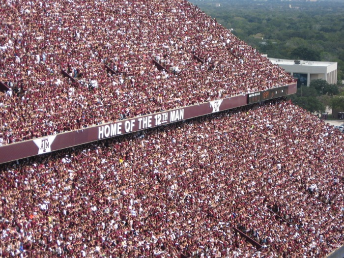 Home Of The 12th Man at Aggieland Texas A&M photo by Kathy Miller
