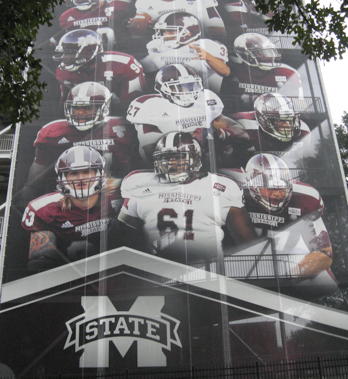 Mississippi State photo taken by Kathy Miller at MS stadium