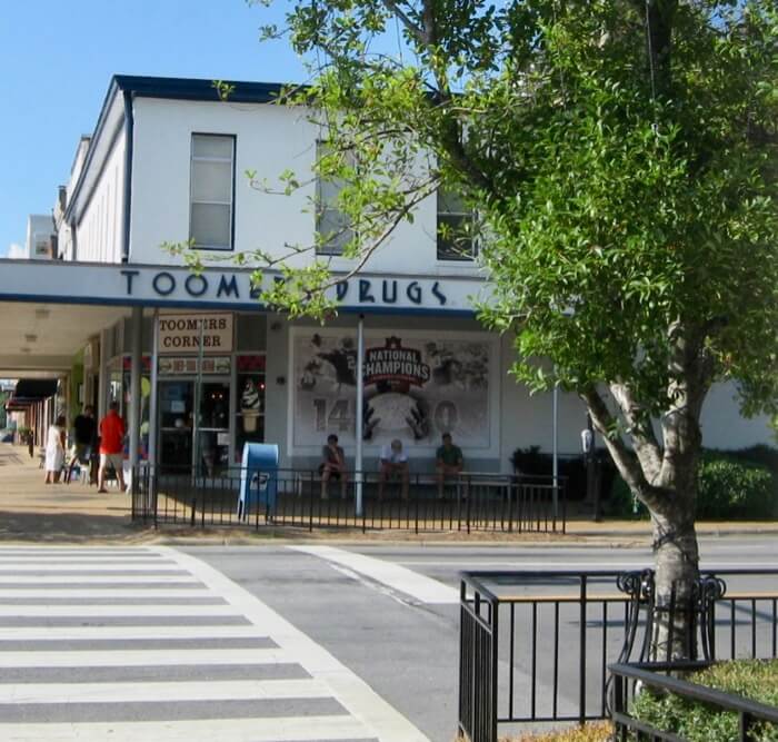 Toomer's Drugs, Auburn Alabamam photo by Kathy Miller