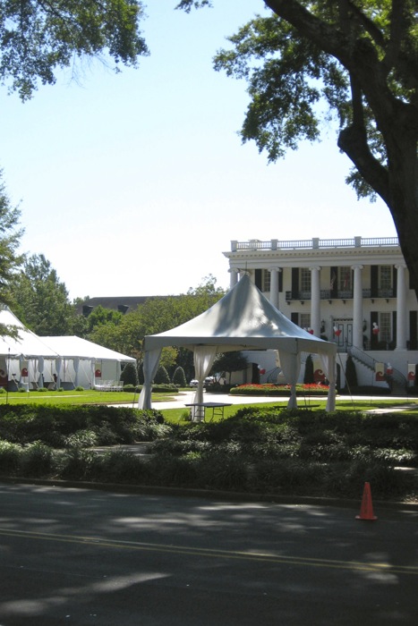 The President's Mansion University of Alabama photo by Kathy Miller