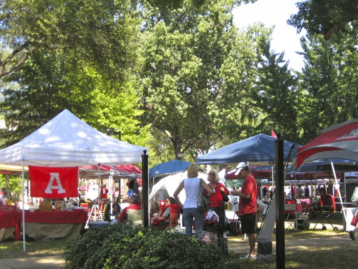 The Quad at Alabama photo by Kathy Miller