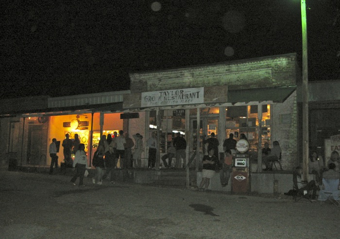 Taylor Grocery hopping on a Friday night before an Ole Miss game photo by Kathy Miller