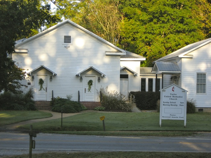 Taylor Methodist Church, Mississippi photo by Kathy Miller