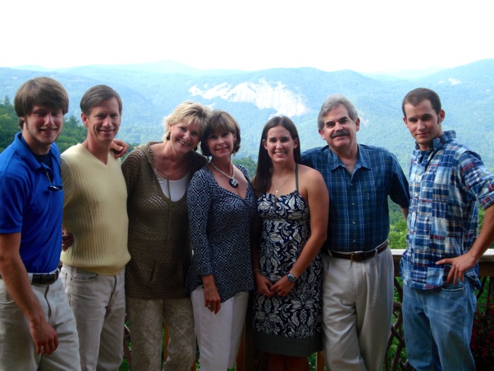 Leonards and Millers at Camp Chimney photo by Kathy Miller