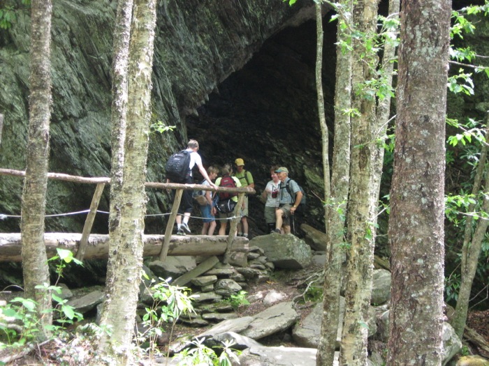 Arch Rock Mt. LeConte photo by Kathy Miller