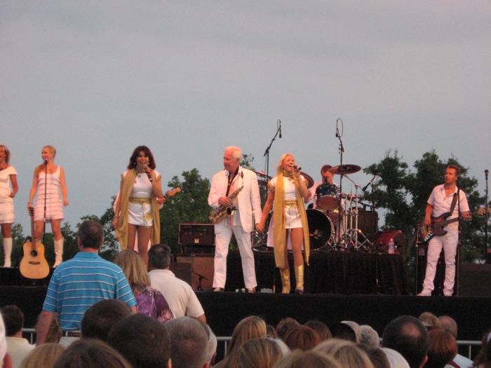 Abba in the Mountains Biltmore House Asheville NC photo by Kathy Miller
