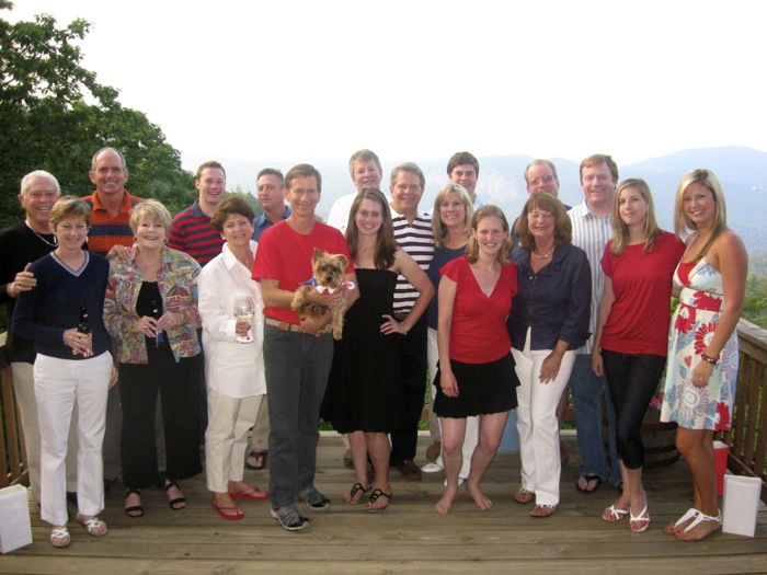 4th of July party at Camp Chimney photo by Kathy Miller