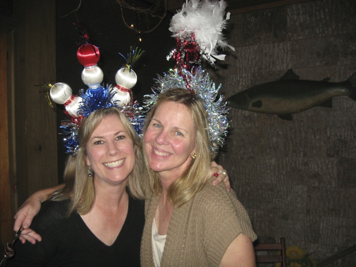 Laura and MoMo dancing together 4th of July photo by Kathy Miller