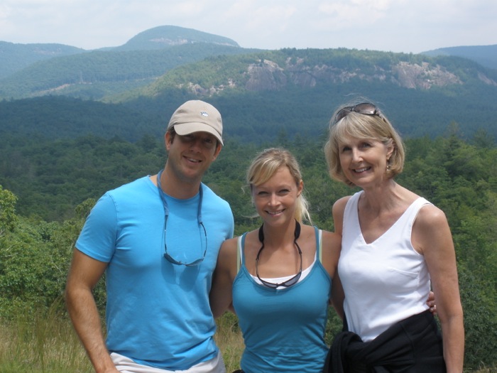 Panthertown hike with Sarah, Adam and Kay photo by Kathy Miller