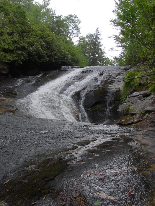 Warden Falls Panthertown Valley photo by Kathy Miller