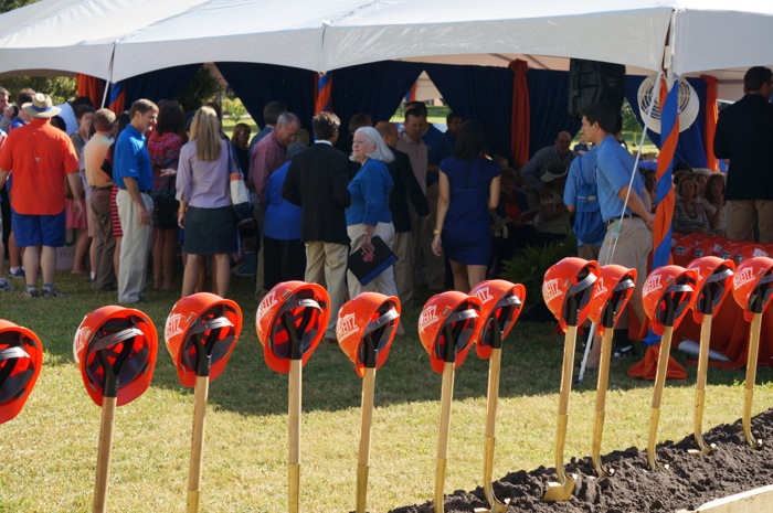 Ground breaking for the new Reitz Union