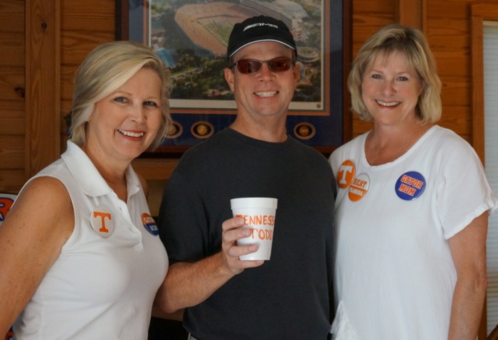 Lucy, Joe and Kathy ready to go to the Swamp photo by Kathy Miller