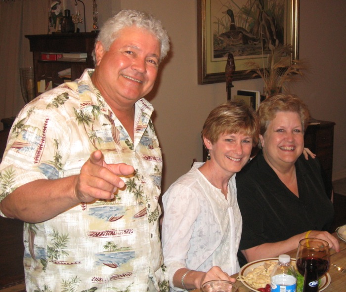 Pete, Clara and Carol Mississippi State grad, Natchez, MS photo by Kathy Miller