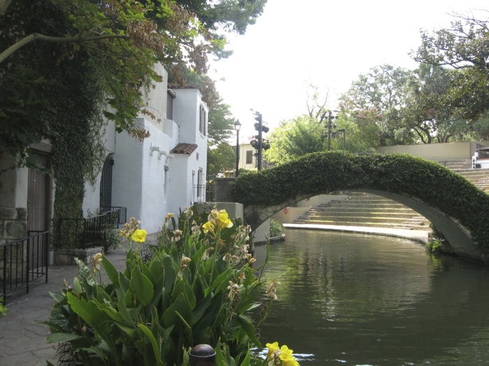 River Walk San Antonio Texas bridge photo by Kathy Miller