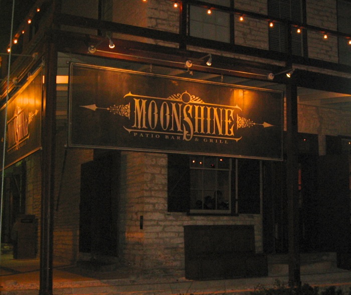 Moonshine Restaurant, Austin, Texas photo by Kathy Miller