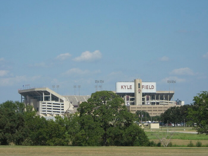 Kyle Field at Texas A&M in College Station, Texas photo by Kathy Miller