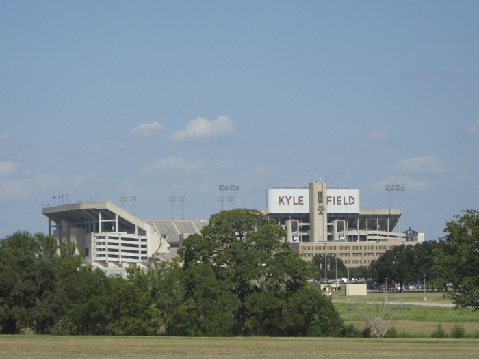 Kyle Field, Texas A&M stadium photo by Kathy Miller