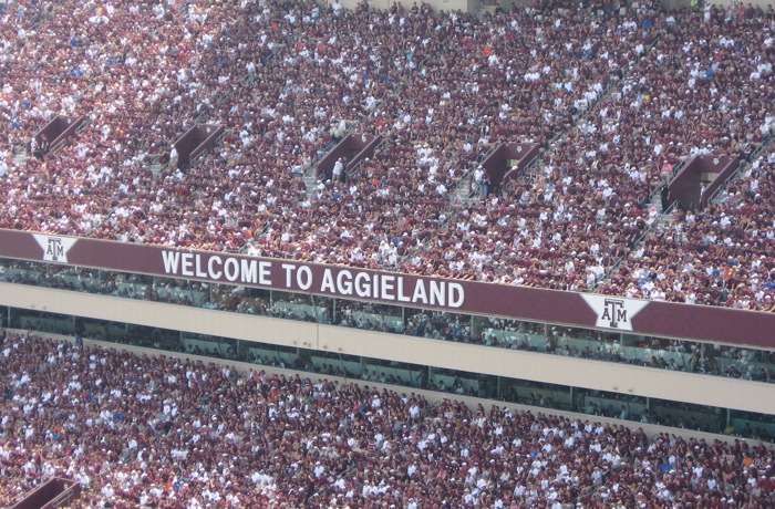 Welcome to Aggieland Texas A&M photo by Kathy Miller