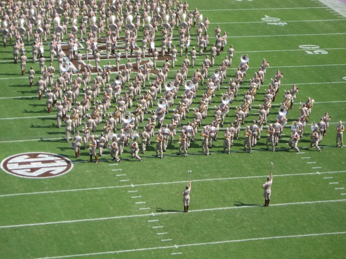 Aggie Band photo by Kathy Miller