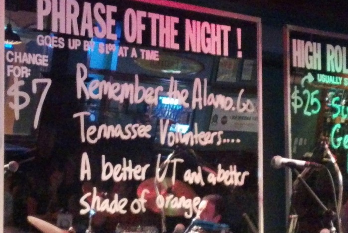 Remember The Alamo Tennessee Volunteers...A Better Ut and a better Shade of Orange photo by Kathy Miller