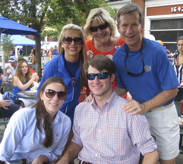 Kelly Dazzler with James and Rachel photo by Kathy Miller