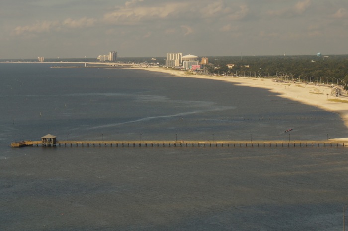 View from Beau Rivage, Biloxi, Mississippi photo by Kathy Miller