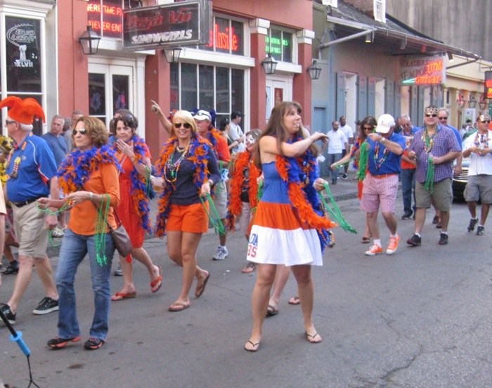 Gator Parade New Orleans photo by Kathy Miller