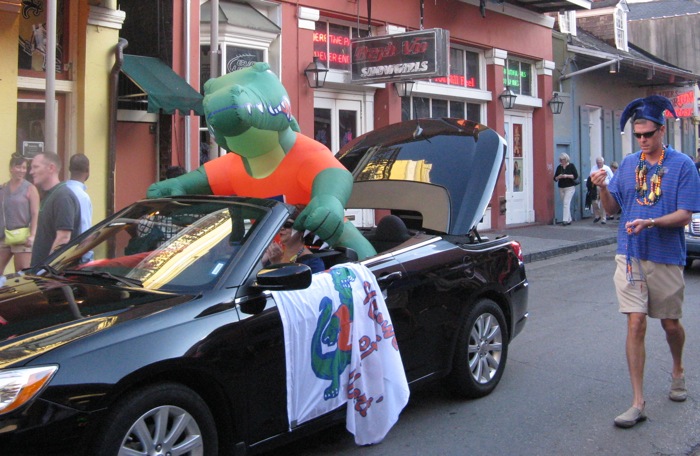 New Orleans Gator Parade photo by Kathy Miller