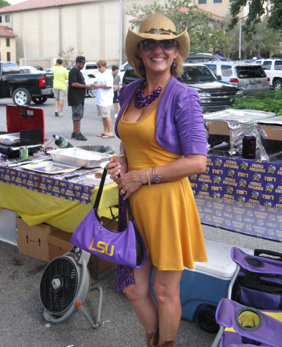 LSU Tailgater photo by Kathy Miller