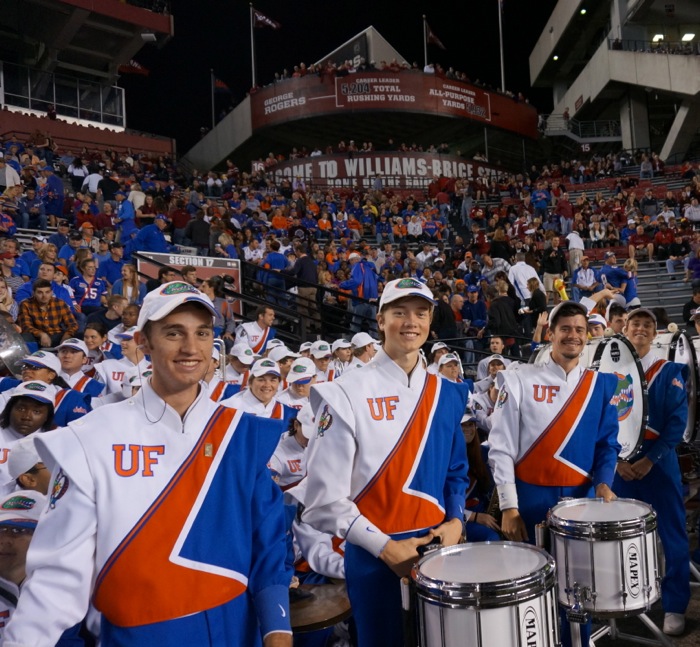 Gator Band Members photo by Kathy Miller