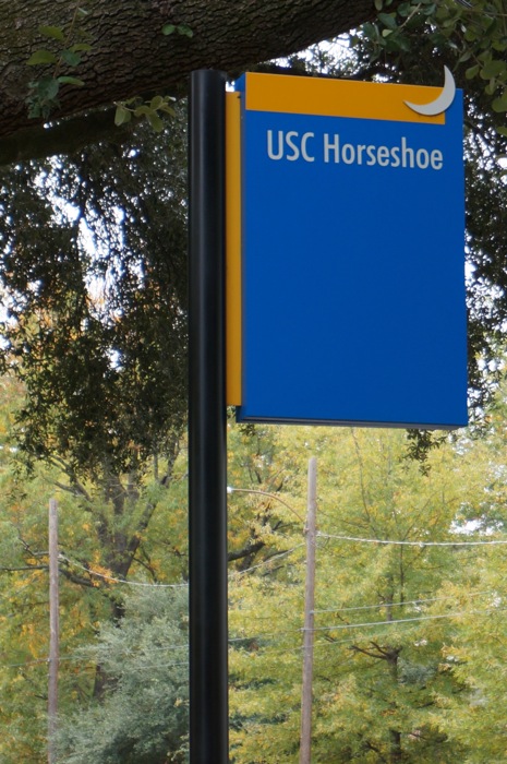 The Horseshoe at University of South Carolina photo by Kathy Miller