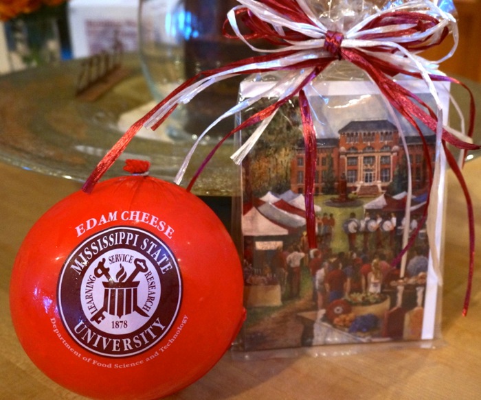 Mississippi State Cards and Edam cheese photo by Kathy Miller