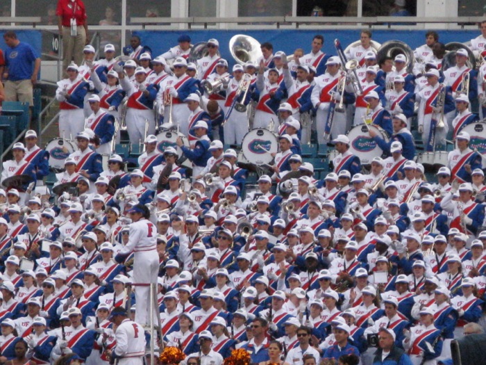 Gator Band photo by Kathy Miller