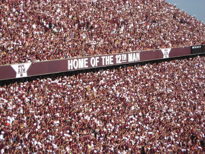The 12th Man in Aggieland College Station Texas photo by Kathy Miller
