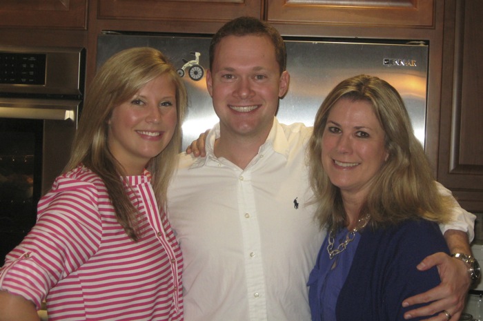 Alyse, Steve and Laura, Thank you for your service photo by Kathy Miller