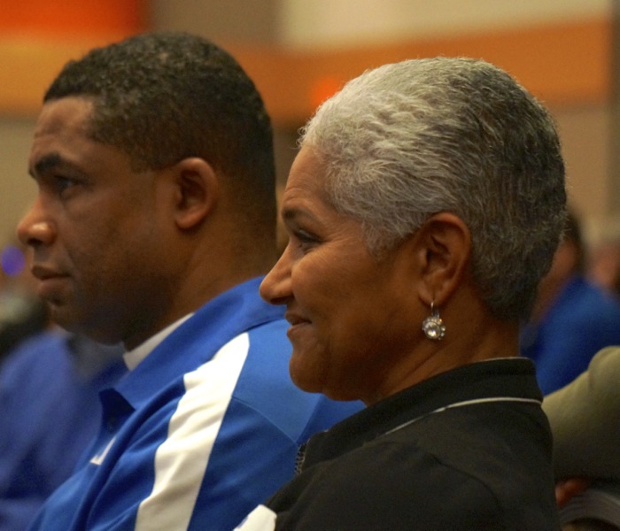 Duke football family members photo by Kathy Miller