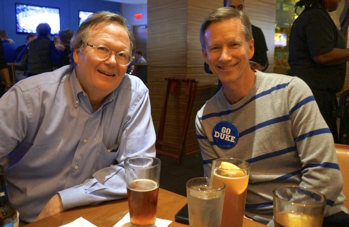 Stan Brading, Dave's Duke fraternity brother and roommate photo by Kathy Miller