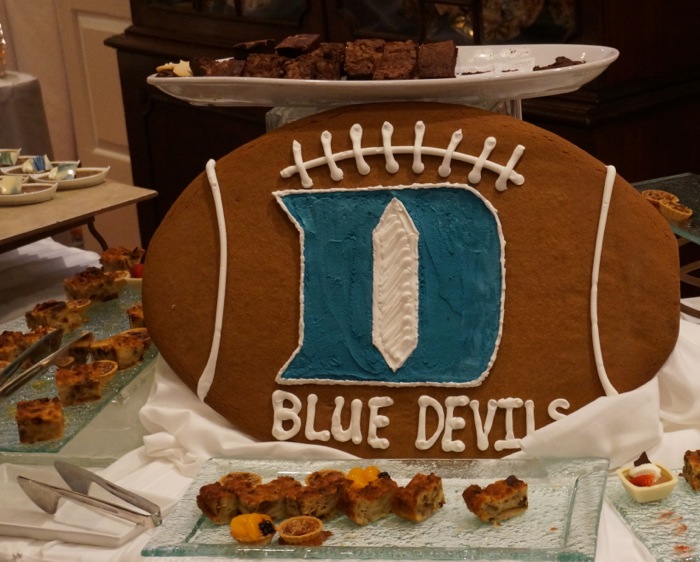 Duke table at The Capital City Club in Atlanta photo by Kathy Miller