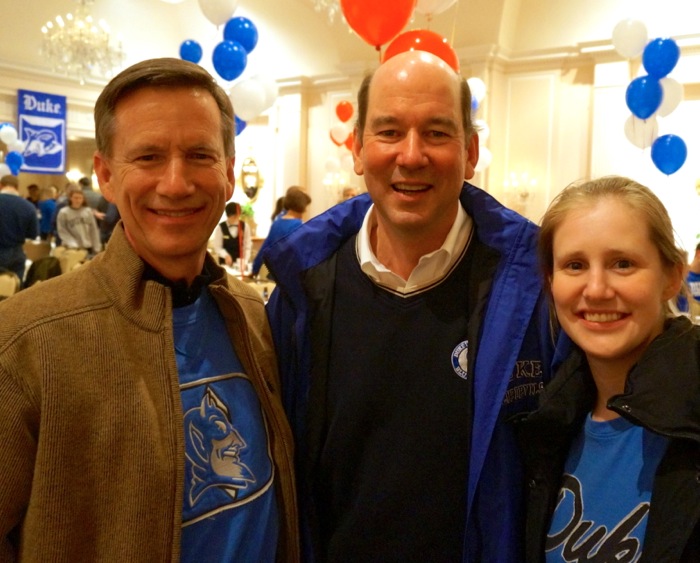 Dave, Bill and daughter Lizzy photo by Kathy Miller