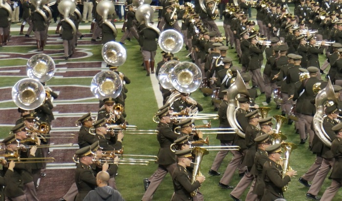 Game Time Fightin' Aggie Pregame show photo by Kathy Miller