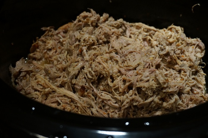 Shredded Pork Shoulder NC Style BBQ photo by Kathy Miller