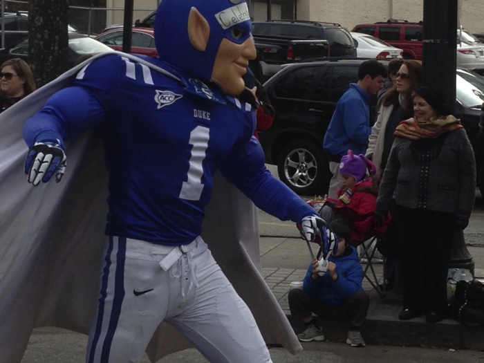 Duke's Mascot, The Blue Devil photo by Kathy Miller