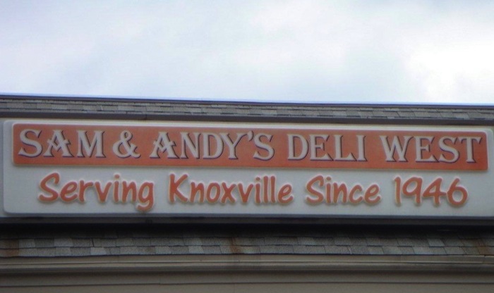 Sam & Andy's West Knoxville Tennessee photo by Kelly Hawkins via Kathy Miller