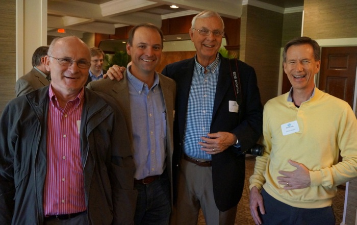 Matt Millar with family and Dave Miller photo by Kathy Miller