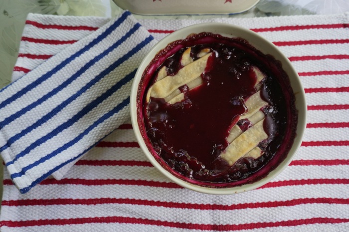 Blueberry Pecan Cobbler recipe by Kathy Miller photo by Kathy Miller