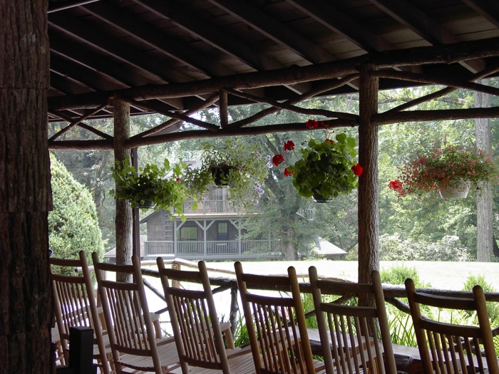 High Hampton Porch photo by Kathy Miller