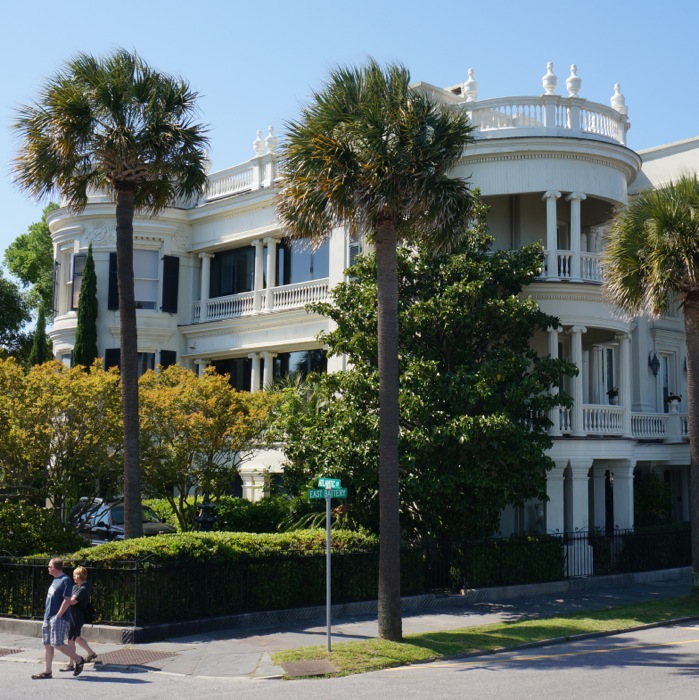 Home on The Battery in Charleston, photo by Kathy Miller